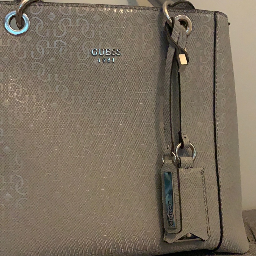 Guess Gray Handbag - Picture 2 of 10